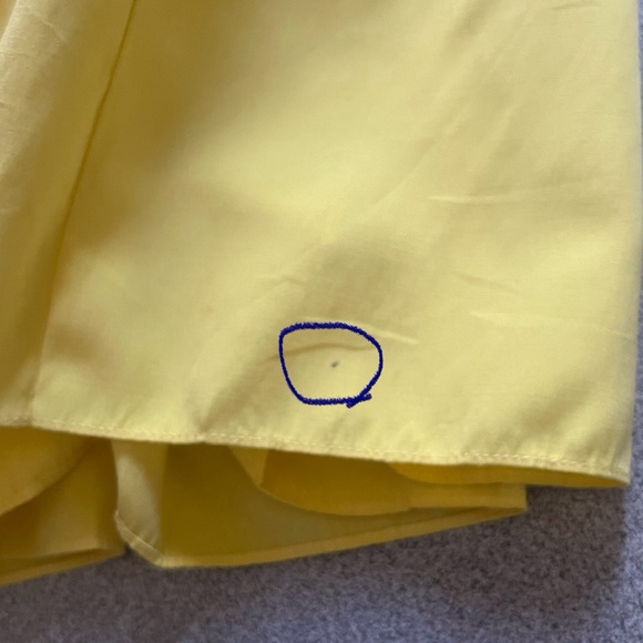 Vintage Debbie Shuchat Yellow Fit & Flare Skirt Size 8 - Picture 9 of 11